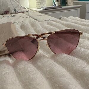Michael Kors Rose and Gold Sunglasses